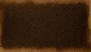 AI generated Brown textured paper surface with rough patterns perfect for elegant rustic or vintage designs photo