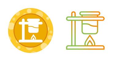 Bunsen Burner Vector Icon