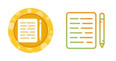 Document Editing Vector Icon