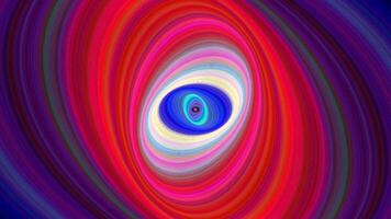 Colorful abstract ellipse background - seamless loop motion graphic design video