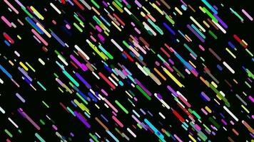 Colorful moving diagonal stripes abstract background - seamless loop motion graphic design video