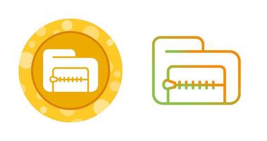 Zip File Vector Icon