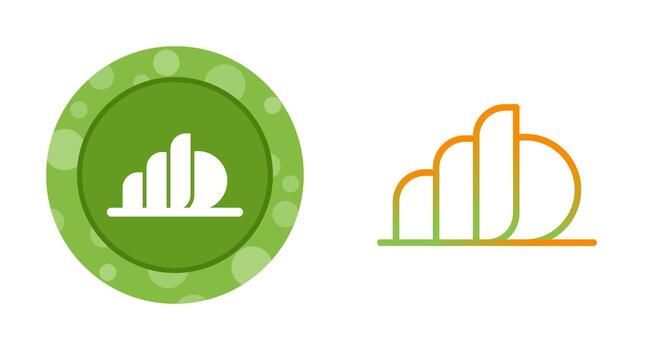 icono de vector de concha