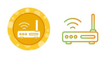 Wi-Fi Router Vector Icon