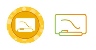 Interactive Whiteboard Vector Icon