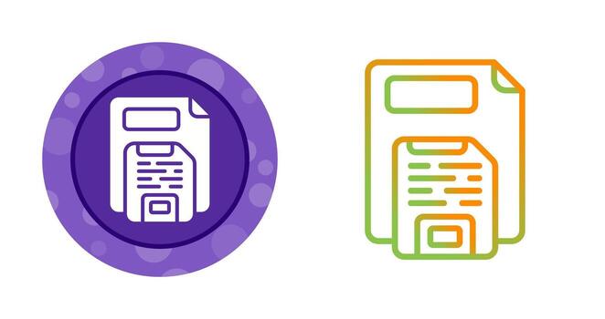 Save Button Vector Icon
