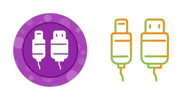 Usb Cable Vector Icon