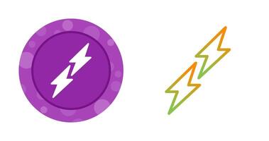 Lightning Vector Icon