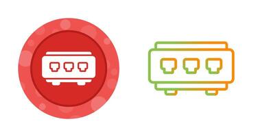 Network Switch Vector Icon