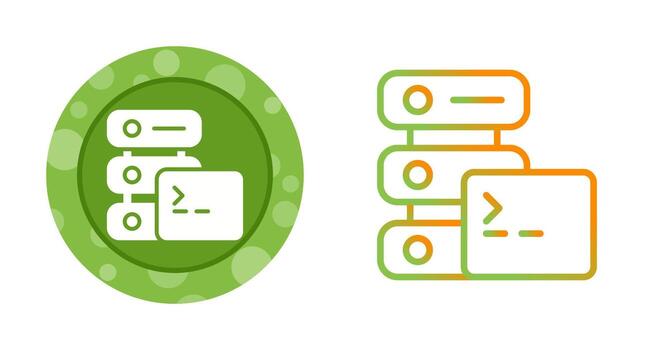 SSH Hosting Vector Icon