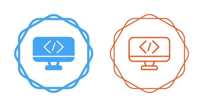 Coding Vector Icon