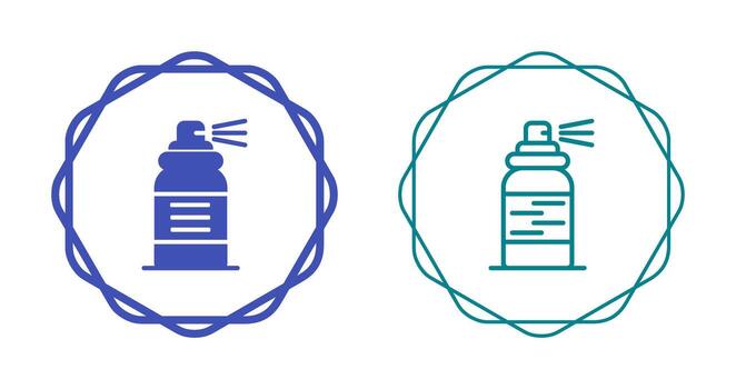 icono de vector de aerosol