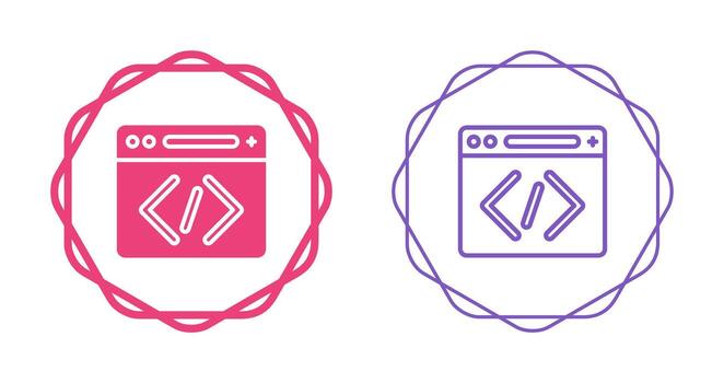 Coding Vector Icon