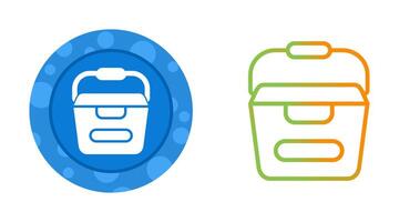 Portable water container Vector Icon