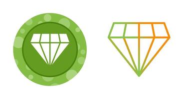 icono de vector de diamante