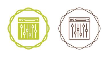 icono de vector de configuración