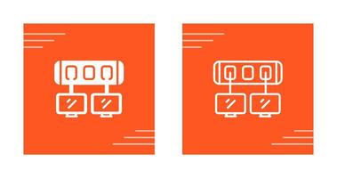 Network Switch Vector Icon