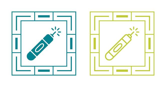 láser puntero vector icono