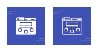 Site Map Vector Icon