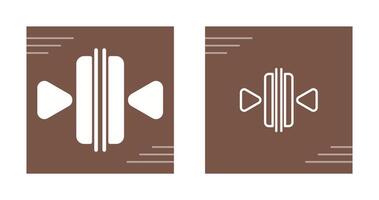 reflejar el icono del vector