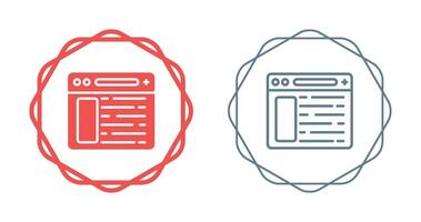 Browser Vector Icon