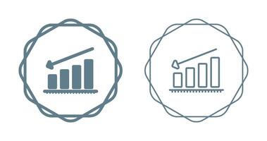 Chart Decreasing Vector Icon