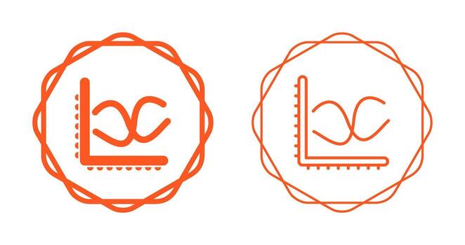 icono de vector de gráfico