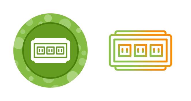 icono de vector de enchufe