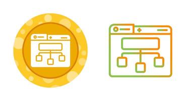 Site Map Vector Icon