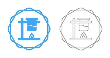 Bunsen Burner Vector Icon