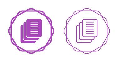 Document Version Control Vector Icon