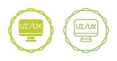 ux ui vector icono