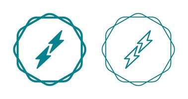 Lightning Vector Icon