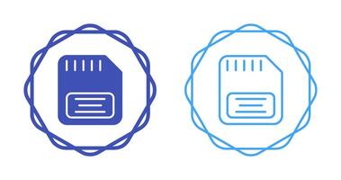 Memory Card Vector Icon