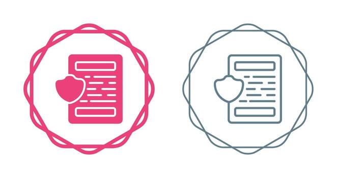 Document Vector Icon