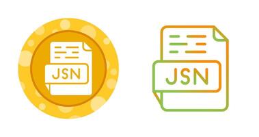 JSON Vector Icon