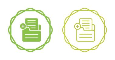 Document Add Vector Icon