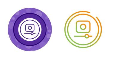 Video Record Button Vector Icon