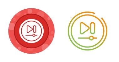 Video Next Track Button Vector Icon