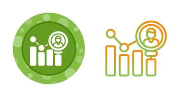 Customer Analytics Vector Icon