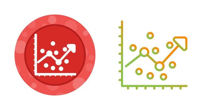 Regression Analysis Vector Icon