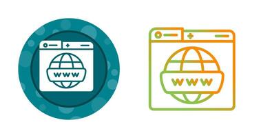 World Wide Web Vector Icon