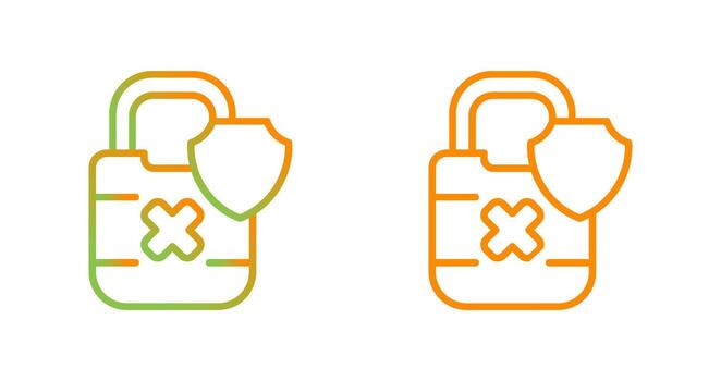 icono de vector de escudo