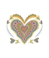 AI generated Valentines day Design Elements Illustration PNG