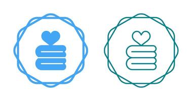 Love blanket Vector Icon