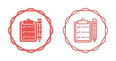 Writing pad Vector Icon