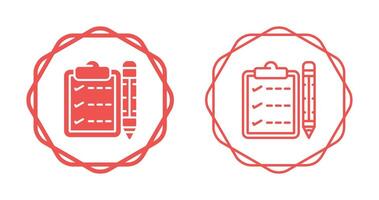 Writing pad Vector Icon