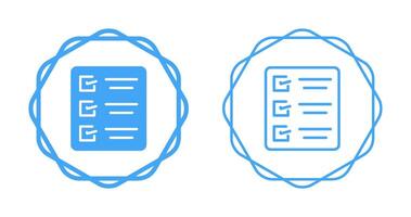 Task list Vector Icon