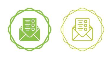 Mailing Lists Vector Icon