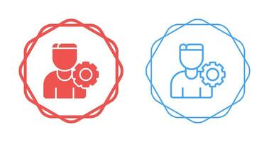 icono de vector de soporte técnico